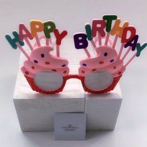 🎉Birthday Sunglasses- Pink/Red🎉